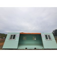 흡연 부스 (흡연실 컨테이너 3M X 9M ) 불연 소재 사용