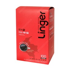 린저 다크 헤이즐넛 아메리카노 100T X 2개 /200T 일회용 커피스틱