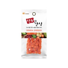 한줌의간식 연어 한입큐브 25g, 단품 - 하루올데이강아지간식연어트릿