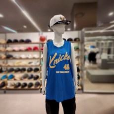 NBA 남녀공용 CHI 메쉬 슬리브리스 나시 티셔츠 N232TS411P NC대전유성