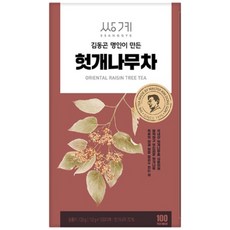 쌍계 김동곤명인 헛개나무차 100T, 1개, 100개입, 1g