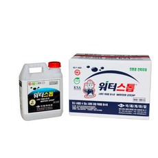 워터스톱 ( Water Stop ) 시멘트용 액체형 방수제 1box ( 5.5L ), 4개