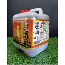 곰소 토백이 멸치액젓 8.4L(10kg) 3년 숙성 후 판매, 1개, 8.4L