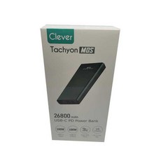 클레버타키온 PD PPS 123W 보조배터리 26800mAh, CTB-P10 26800mAh