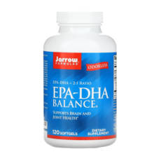 (무료배송) 자로우포뮬러스 오메가3 EPA DHA 밸런스 120소프트젤 Jarrow Formulas, 120정, 1개