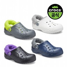 크록스공식 공용 BAYA LINED FUZZ STRAP CLOG 4종 택1 20FUCL206633