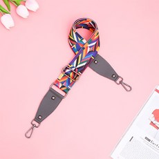 제로텐 C30120 여성 가방 컬러 패턴 와이드 스트랩 숄더끈 가방끈