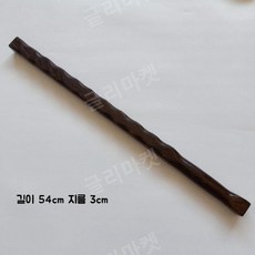 흑단 나무 다용도 곤봉 야구 방망이 운동 훈련 나무 원목 우드 호신용 배트 휴대용 방어, C개