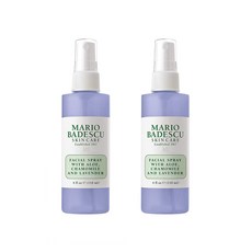 Mario Badescu Facial Spray Chamomile and Lavender 마리오 바데스쿠 캐모마일 라벤더 페이셜 스프레이 4oz(118mL) 2팩, 1개