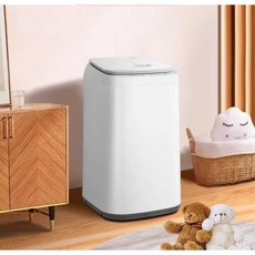 미니세탁기 빨래 소형세탁기 3KG 작은옷 손빨래 기숙사, 하얀색/3kg 용량/ 미니 세탁기