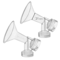Medela 유축기 용 21mm 모 놀리 식 작은 브래지어 Medela PersonalFit 21 브래지어 및 Personal Fit 커넥터로 대체 됨, 본상품