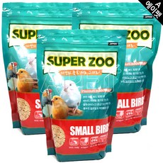 슈퍼주 소형새모이 600g x 3개