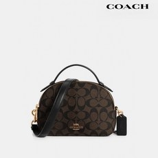 COACH [미쿡언니] 코치 세레나 시그니처 캔버스 사첼 여성 토트백 가방