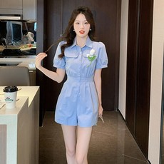 자라키즈린넨점프수트