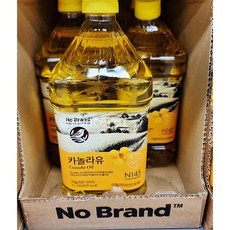 노브랜드 카놀라유 기름 대용량 NOBRAND CANOLA OIL, 1개, 1L