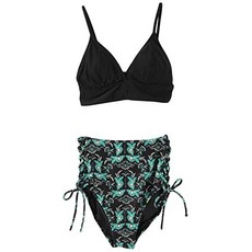 269857 AZUL by moussy ビキニ 수영복 PAISLEY BIKINI 3PIECE SET 250CSA56191F 여자