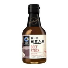 청정원 쉐프의 비프스톡, 340g, 7개