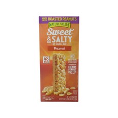 Nature Valley 스위트앤솔티 땅콩 그래놀라 바 48입 대용량 Sweet & Salty Nut Granola Bars Peanut 1.6kg, 1개