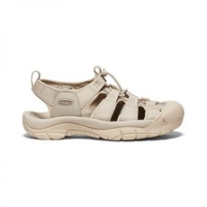 KEEN 뉴포트 샌들 남성 블로퍼 샨티 뮬 캔버스 여성 유니크 블랙 킨