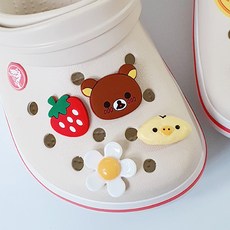 [하비라벨] 크록스 지비츠 세트 모음6, 딸기베어세트