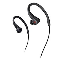 Pioneer Ironman 땀 방지 스포츠 이어폰 블랙 SE-E3M (B) (Black), Black