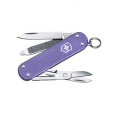 빅토리녹스 VICTORINOX 클래식 컬러스 알록스 스몰 포켓 스위스 아미 나이프 일렉트릭 라벤더 0.6221.223G 매장정품 154687, FREE, 1개
