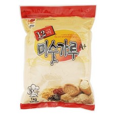  뚜레반 12곡 미숫가루 A+ 1kg, 8개 