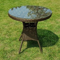 하이골드 라탄 테이블 3종 야외 정원 카페 테라스, 테이블 800mm