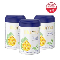 일루마(illuma) 분유 2단계, 900g, 3개