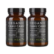 KIKI Health Camu Camu 영국 키키헬스 비타민C 섬유질 카무카무 파우더 70g x 2팩, 2개
