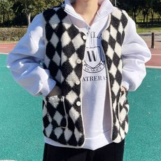 여성 양털 후리스 조끼 여자 베스트 뽀글이 털조끼 에코퍼
