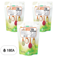 산마을 동결건조 생강가루, 18개, 25g
