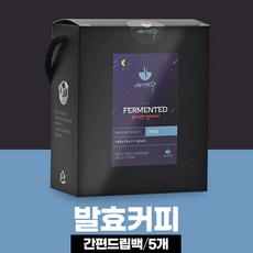 속편한 발효커피 카페지수 디카페인 드립백 15g x 5개입