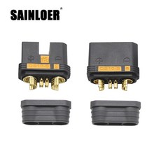 SAINLOER QS10-S 헤비 듀티 배터리 커넥터 스파크 방지 180A 대형 전원 플매트 카펫 러그 RC 식물 보호 드론 자동차 모델용, 1개