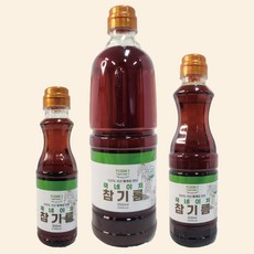 쿡네이처 저온압착 국내산 중국산 참기름, 1통, 300ml