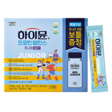 하이뮨 프로틴 밸런스 주니어 밀크 21g x 15p + 주니어 보틀 세트, 315g, 1세트