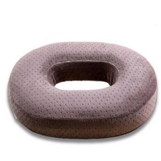 치질방석핫 메모리 폼 고탄력 아름다운 엉덩이 타원형 쿠션 치질 임산부 중공 수술 바른자세, 3