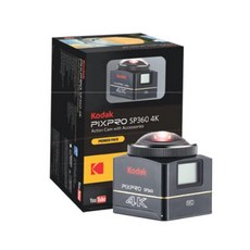 코닥Kodak 픽스프로 프리미어 팩 VR 카메라 (SP360-4K)164975, 듀얼 프로 팩, 듀얼 프로 팩