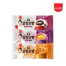 삼립 단팥호빵+고구마호빵+피자호빵, 360g