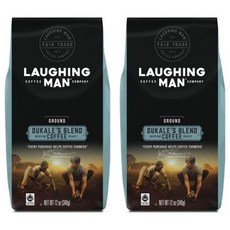 Laughing Man 듀칼레스 그라운드 커피 340g 2팩, 단일상품, 단일상품