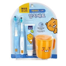 카카오프렌즈 페리오 주니어 라이언 양치세트