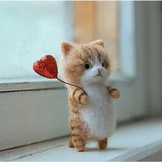 양모완제품인형