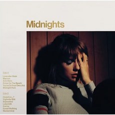 [LP] Taylor Swift (테일러 스위프트) - 10집 Midnights [마호가니 컬러 LP]