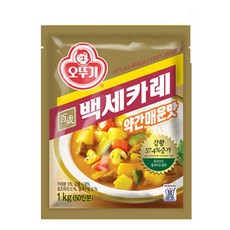 오뚜기 백세카레 업소용 약간매운맛 1kg, 골드뱅크4 1