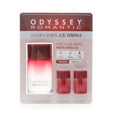 오딧세이로맨틱스킨리파이너 무료배송 면도 세안후 자극받은 피부를 부드럽게 진정시켜주는 스킨 건조해진 피부에 끈적임 없이 수분을 공급 로맨틱스킨, 1set, 130ml