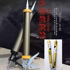 글루건 995실리콘건 에너지절약 두꺼운 압출 360도 회전 유리 택배, T07-두꺼운 고급모델+블랙고무 1개