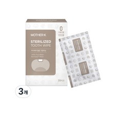 마더케이 멸균 구강티슈 30p 115g 3개, 1개