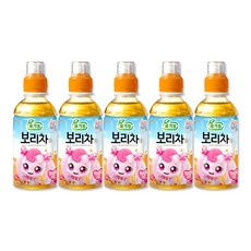 캐치티니핑 유기농 보리차, 200ml, 5개