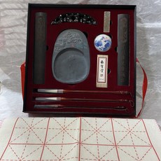  문방사우 선물용세트 중자, 다색 