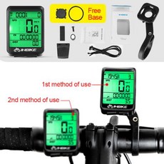 GPS 전자 자전거 속도계 INBIKE-방수 MTB 자전거 컴퓨터 무선 유선 주행 거리계 사이클링 시계 D 화면 측, 05 Wireless-Extension, 1개